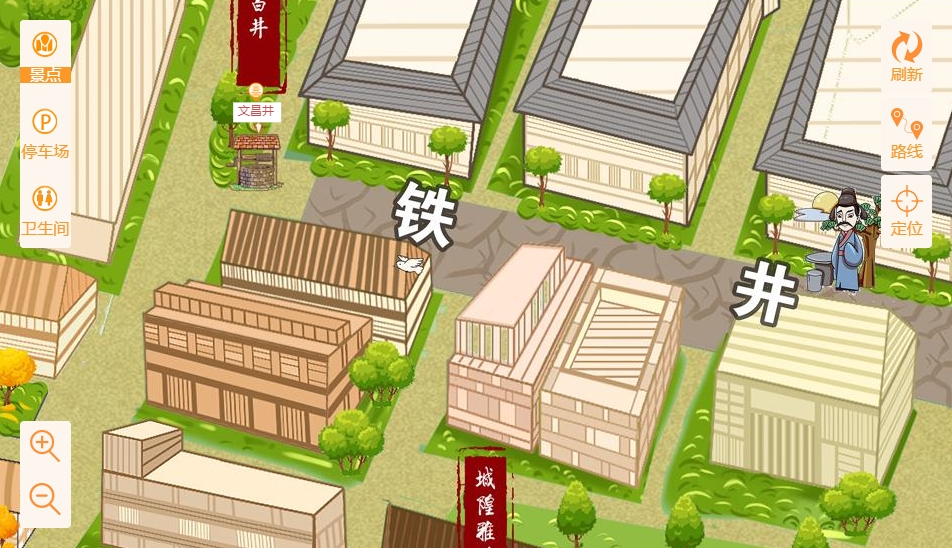 上林智慧景区：手绘地图与语音导览的完美融合